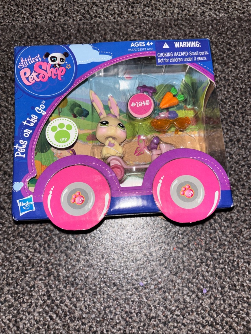 Littlest Pet Shop Pets on the Go LPS #1845 NIB 2010